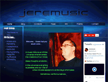 Tablet Screenshot of jeremusic.com